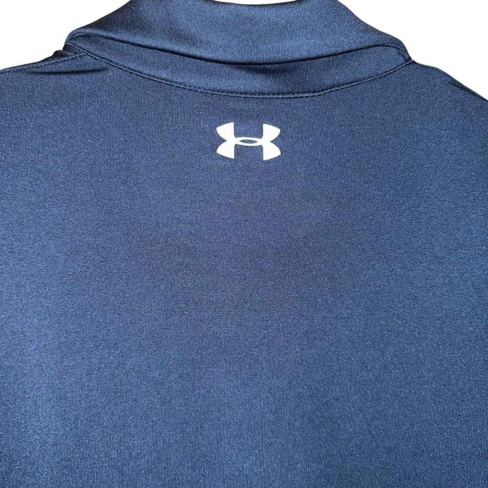 Under Armour Men's XL The Play Off Colorblock Polo Shirt HeatGear Top new nwt - Picture 6 of 12